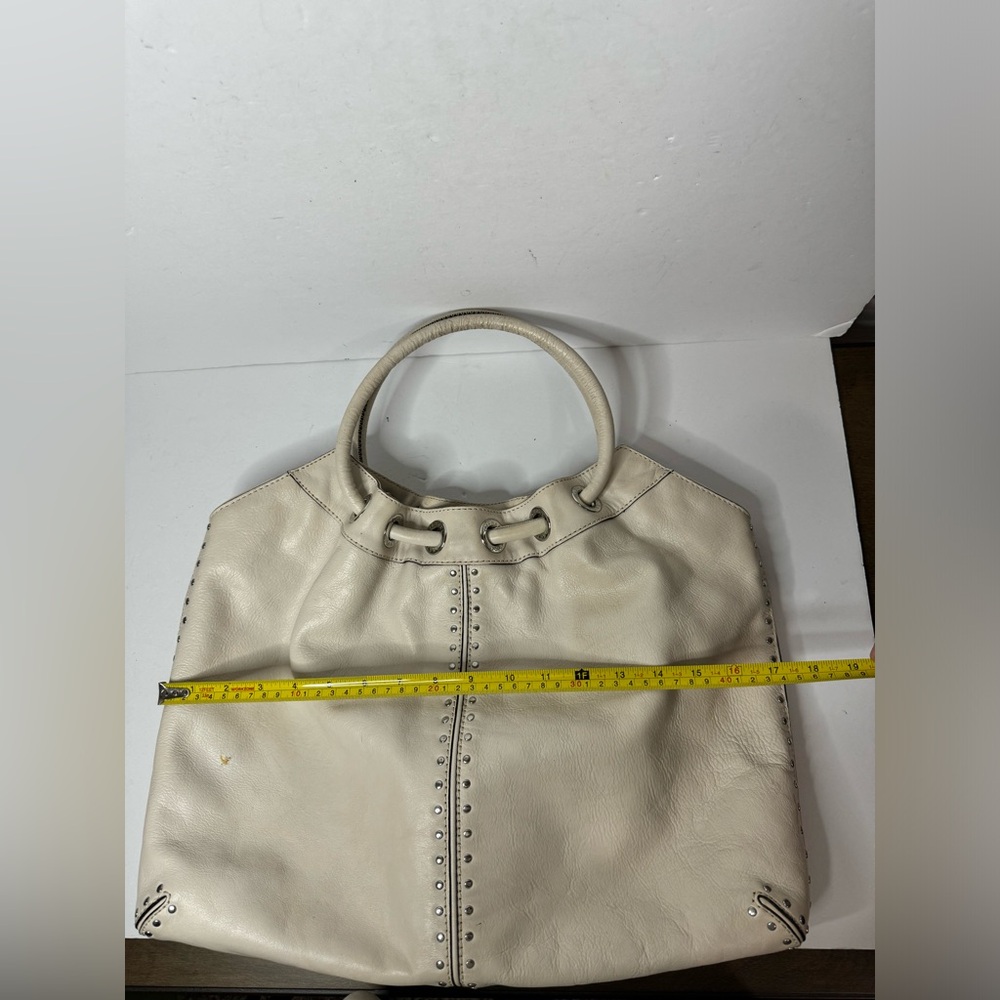 Michael Kors Astor Large Vanilla Leather Tote Bag - Picture 9 of 15